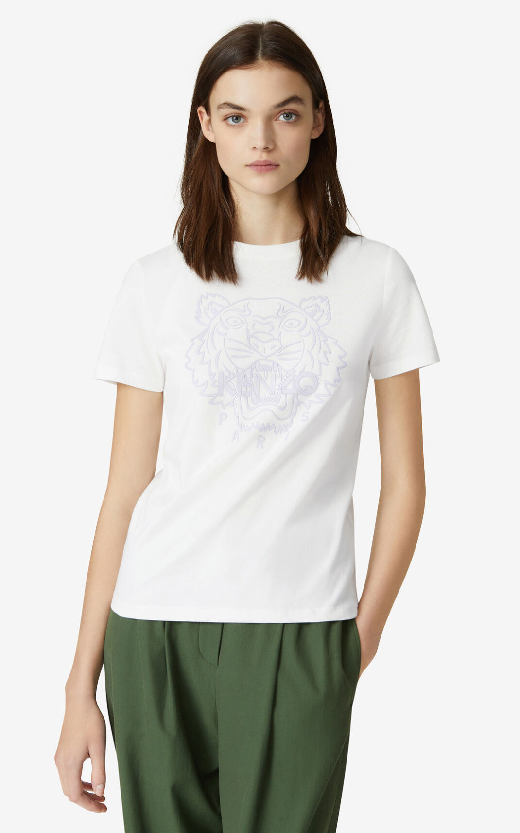 Kenzo Tiger T Shirt Dam | 61927-EFQO